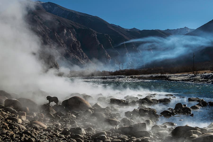 Hotspring in Ladakh