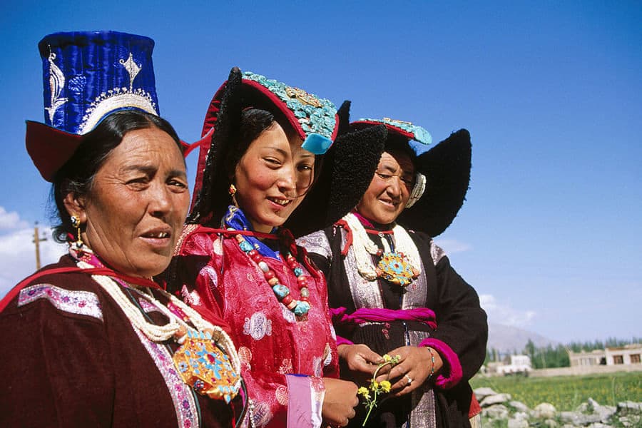 Traditional Dresses Of Ladakh Traditional Dresses Of Ladakh